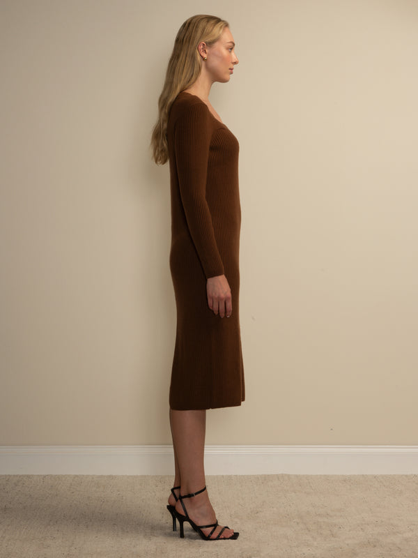 Square Neck Dress_Sienna